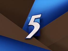 Mediacorp Channel 5 rebranding by Carbon studio